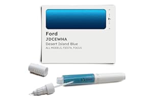 Genuine Colors Penna a vernice DESERT ISLAND BLUE JDCEWHA compatibile/ricambio per Ford blu