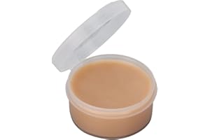 ‎SONEW 30g Wosk do Skóry Nosa, Fałszywe Zadrapania Rany Blizny Makijaż Cosplay Wosk na Halloween Jasny Kolor, Fałszywy Nos Stage Zombie Cosplay Kostium SFX Makeup