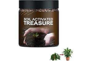 HADAVAKA Soil Activated Treasure, Activateur de Sol pour Améliorer la Croissance des Plantes, Potting Mix, Pelouse et Jardin, Treasure Activator (1)