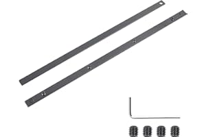 Gemsaya Guide Rail Connector Kit, P-45777 for Makita Track Plung Saw Long Cuts SP6000 198885-7, Rail Connector Set Compatible with Festool, Bosch, DeWALT, Curtain Track Accessories (P-45777 (2 PCS))
