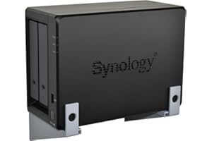 CRAFTEDGE3D Wandhalterung passend für Synology Diskstation DS720+, DS723+ und DVA1622, Grau