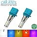 Produktbild Car Ants Auto parts LED Blinker extrem Super hell Chips P13W PH16W PH24WY PSX24W PSY24W PSX26W PWY24W PY24W 5202, 30W, 1400lm, Plug-n-Play, Kaltweiszlig Drehen Signal streering Leuchtmittel Cool weiß Farbe(P13W)(2 pro Packung)