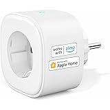 Meross Presa Samrt, Presa Intelligente WiFi, Spina Intelligente, Compatibile con Amazon Alexa, Apple HomeKit Siri, Google Ass
