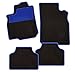Produktbild CarFashion 235297 Auto Fussmatten Set ohne Mattenhalter Colori-Textil, Blau, 4-teilig