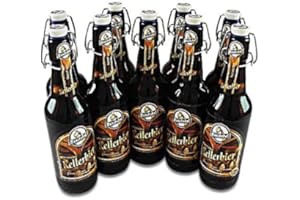 KULMBACHER BRAUEREI Mönchshof Kellerbier (9 Flaschen à 0,5 l / 5,4% vol.)