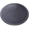 VILLAGE KRAFT Pre-Seasoned Smooth Finish Unglazed Clay/Earthenware/Mitti/Mud/Mati/Tapa Saj/Sac/Naturally Non-Stick Tawa for roti Fulka/Chapati/Paratha/Chila & dosa - Black - 27 Cm - 1 Pc