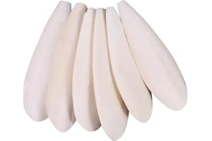 Gitua 6 Stück Sepiaschalen für Schildkröten, 10-12cm Sepia Schalen für Vögel Reptilien Bartagamen und Schnecken, Natürliche Kalzium u. Mineralversorgung