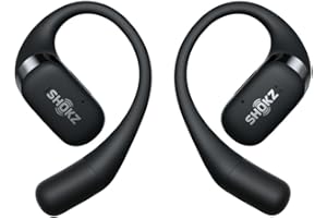 ‎SHOKZ Shokz OpenFit Écouteurs Sans Fil Szydełka Słuchawki Appels/Musique/Sport/Au quotidien Bluetooth Noir