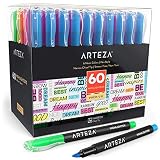 Paquete a granel - En este pack encontrarás 5 marcadores fluorescentes de cada uno de estos colores: azul, amarillo, rosa, morado, naranja y verde.