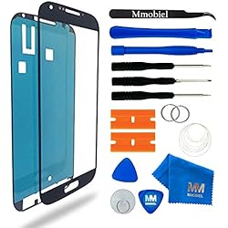 MMOBIEL Kit de Reemplazo de Pantalla Táctil para Samsung Galaxy S4 i9500 i9505 Series (Negro) Incluye Kit de Herramientas de 11 Piezas con Etiqueta precortada/Limpiador de Microfibra/Alambre Metálico