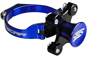 SCAR Dispositivo Forcella di Partenza Compatibile con YAMAHA YZ YZF WRF 65 85 125 250 YZF 250 450 YZ-F 02-26 - Blu
