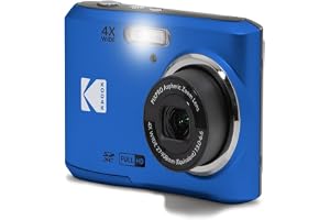 KODAK Pixpro-vänlig zoom FZ45-BL 16 MP digitalkamera med 4 x optisk zoom, 27 mm vidvinkel, 2,7 tums LCD-skärm