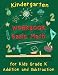 Produktbild Kindergarten Workbook - Basic Math for Kids Grade K - Addition and Subtraction: Kindergarten Math Workbook, Preschool Learning, Math Practice Activity Workbook