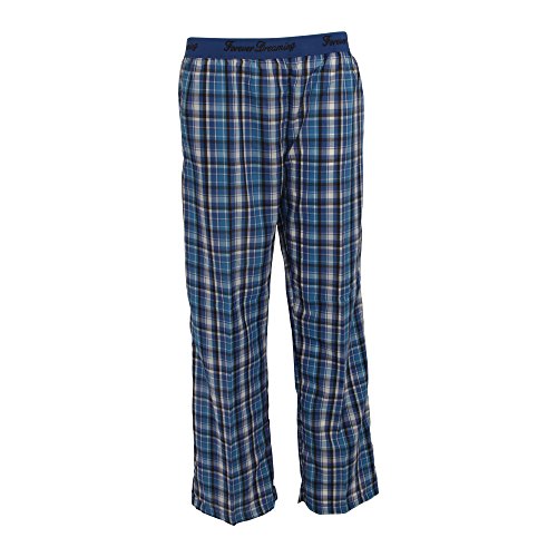 Forever Dreaming Womens/Ladies Woven Pyjama Trousers/Bottoms (M) (Blue Check)
