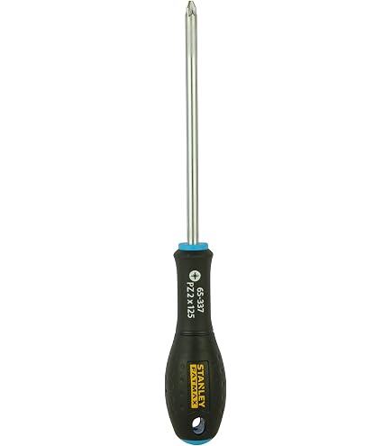 STANLEY FatMax Cacciavite 3,5 X 100 Mm - Punta Piatta, Manico Ergonomico