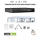 Produktbild Quanmin 4CH H.264 HDMI Hybrid 6 in 1 DVR 960H Analog DVR+1080N AHD DVR+1080P ONVIF IP Camera NVR+TVI DVR+CVI DVR+PixelPlus Dvr Realtime Remote View Surveillance Security System Digital Video Recorder