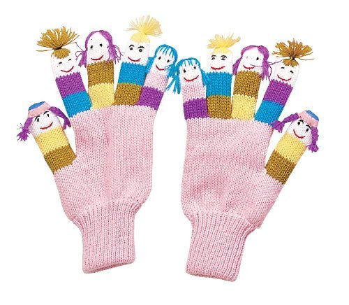 Kidorable Kids Knitted Gloves/Mittens (Girls)