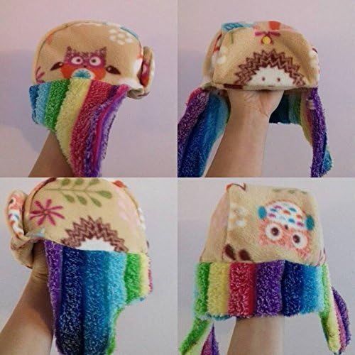 Fleece lined Aviator style winter hat