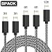 Produktbild TNSO Phone Kabel, 5Pack [3/3/6/6/10 FT] Nylon Phone Kabel [MFi Zertifiziert] für iPhone XR/XS Max/8/8 Plus 7/7 Plus 6S / 6S Plus 6/6, Pad Air/Pro, Pad Mini 2/3/4