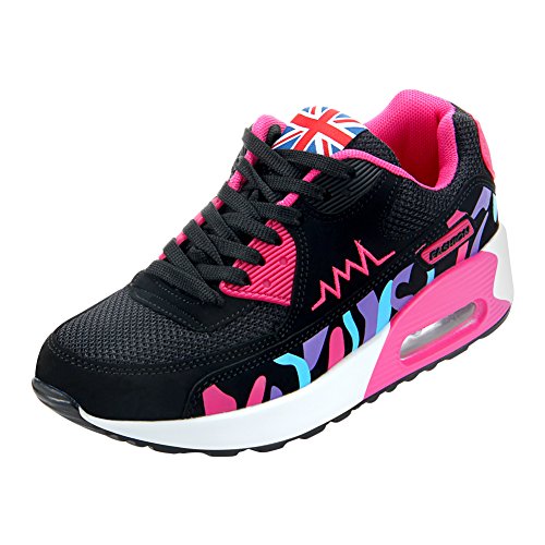 Ladies Trainers Womens Slip On Comfort Walking Shoes Casual Tennis Sneakers  Wedges Lightweight Air Cushion Fitness Shoes for Girls