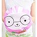 Velishy(TM) Cartoon Waterproof Lace Elastic Band Shower Cap