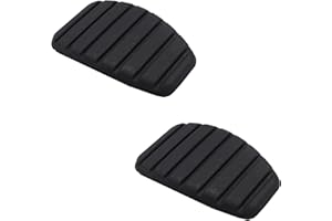 TAKPART 2 x pedal de freno de embrague pedal de freno de goma para pedal de freno Re-nault Me-gane Laguna Clio Kango Scenic