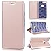 Produktbild SMART LEGEND Lederhülle für Google Pixel XL Ledertasche Hülle Rosegold Schutzhülle Premium PU Leder Flip Case Protective Cover Innere Transparent Weiche Silikon Bookcase Handy Tasche Schale mit Magnet Standfunktion Etui
