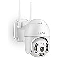 IYZA Home Office WiFi Camera Outdoor PTZ CCTV | 1080p (Full HD) Night Vision IP Security Camera Wireless IP66 Weatherproof MicroSD Card Slot | Cloud Storage (ICSee APP) (PTZ Camera)