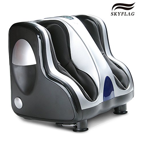 SkyFlag Leg and Foot Massager (Silver-Black)