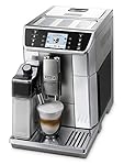 De'Longhi PrimaDonna Elite ECAM 656.55.MS Kaffeevollautomat (3,5" TFT-Farbdisplay, integriertes Milchsystem, APP Steuerung, Edelstahlfront, 2-Tassen-Funktion) silber