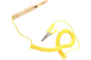 KIMISS Lampada Spia 12V + Cercafase Tester Del Circuito Elettrico Veicolo Dell'Automobile Dc 6V 24V Test Della Tensione Lampadina Penna D