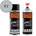 Produktbild TRISTARcolor Autolack 2K Spraydosen Set Ford Australia E2 Platinum Sheen Metallic/Platinum Perl Metallic Basislack 2 Komponenten Klarlack Sprühdose
