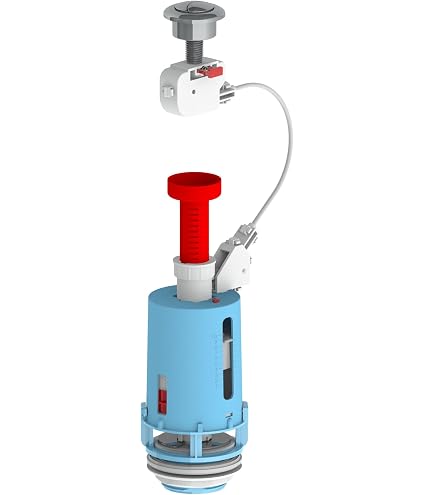 DRE-Bouton Poussoir Double Chasse d'Eau pour Siamp Optima 49
