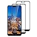 Produktbild Huawei Honor 10 Panzerglas Displayschutzfolie, [2 Stück] 3D Touch Kompatibel Displayschutzfolie 9H Härtegrad, Anti-Öl, Kratzer und Wasser Blasenfrei, Panzerglasfolie für Honor 10 [Schwarz]