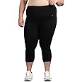 TWIN BIRDS Tailored-Cut & Classic-Fit Cotton Capri Leggings for Women