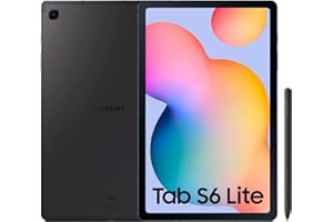 Samsung Galaxy Tab S6 Lite - Tablet de 10.4” (Procesador Qualcomm Snapdragon 720G, 4 GB RAM, 64GB Almacenamiento, Wifi, Android 12) Gris - Versión española