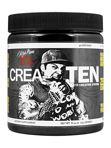 5% Nutrition Rich Piana Crea-TEN, Mango Pineapple - 231 grams