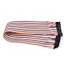 Produktbild TOOGOO(R) 40x 30cm Male-Female Stecker-Buchse jumper wire Kabel Steckbruecken Drahtbruecken