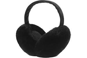 SUGSHYN Paraorecchie per Donna e Ragazze Accessori da Sci Soffici Pieghevoli Paraorecchie Peluche Termiche Protezione dal Vento Unisex Moda Inverno Regalo l'Equitazione Invernale Caldi e Freddi