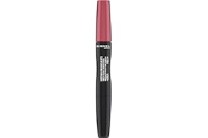 Rimmel London Rossetto Liquido Provocalips, Formula Lunga Tenuta 2 Step, per labbra dal colore pieno e dal finish vinilico, Tonalità 210 Pinkcase Of Emergency, 6 ml