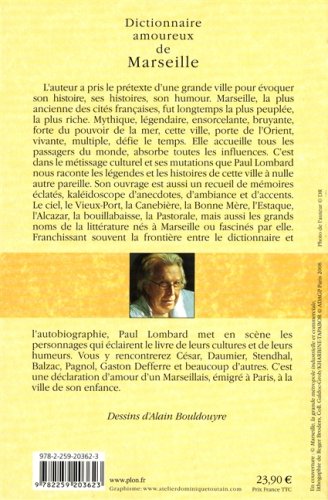 Couverture du livre de Dictionnaire amoureux de Marseille (2)