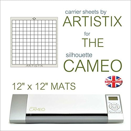 1 x Silhouette 12" x 12" Cutting Mat / Carrier Sheet (for the Cameo only) By Artistix