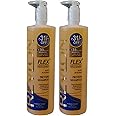 2 x Revlon Flex Body Building Shampoo Normal To Dry, 592ml - Expedited International Delivery by - USPS/FedEX '