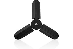 Gosknor Treppiede Portatile per DJI Osmo Pocket 3 e 2, Interfaccia Filettata da 0,64cm Mini Supporto Nero Compatibile con Osmo Pocket 3 e 2 Supporto da Tavolo