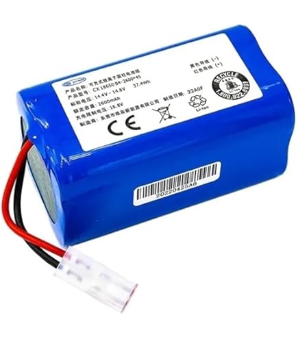 UURRPP Li-Ion 14,4V 3000mAh Batería de la barredora Aplicable a Rowenta SS-2230002528 X-Plorer 75 X-Plorer 75S RR8597WH/NS0