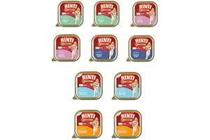 RINTI Finnern Gold Mini 100g Schalen 5 Sorten zur Auswahl Hirsch, Wachtel, Truthahn; Ente, Huhn Ges.10St. (10,95€/kg)