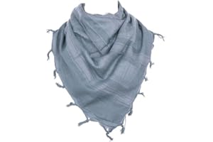 blntackle76 Duży szal Shemagh, arabskie wojsko, taktyczny szal pustynny, chusta pali 110 x 110 cm, 100% bawełna, dla mężczyzn i kobiet