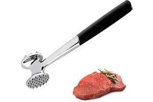 Kötthammare Kötthammare Kötthammare med Halkfritt Hammare Kötthammare Dubbelsidig För Biff, Kyckling, Gris, Revben