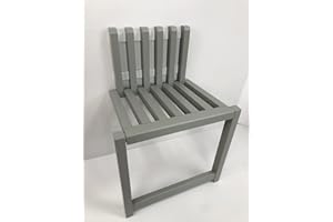 MYEBP Folding Wall Chair Invisible Wall-mounted Entryway Bench, Wooden Shoe Bench Folding, Bearing Capacity 150kg Shower Seat, Creative Hollow Design, For Hallway Bathroom Living Room