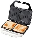 Domo DO-9056C DO9056C Sandwichmaker XL, 900 W, weiß